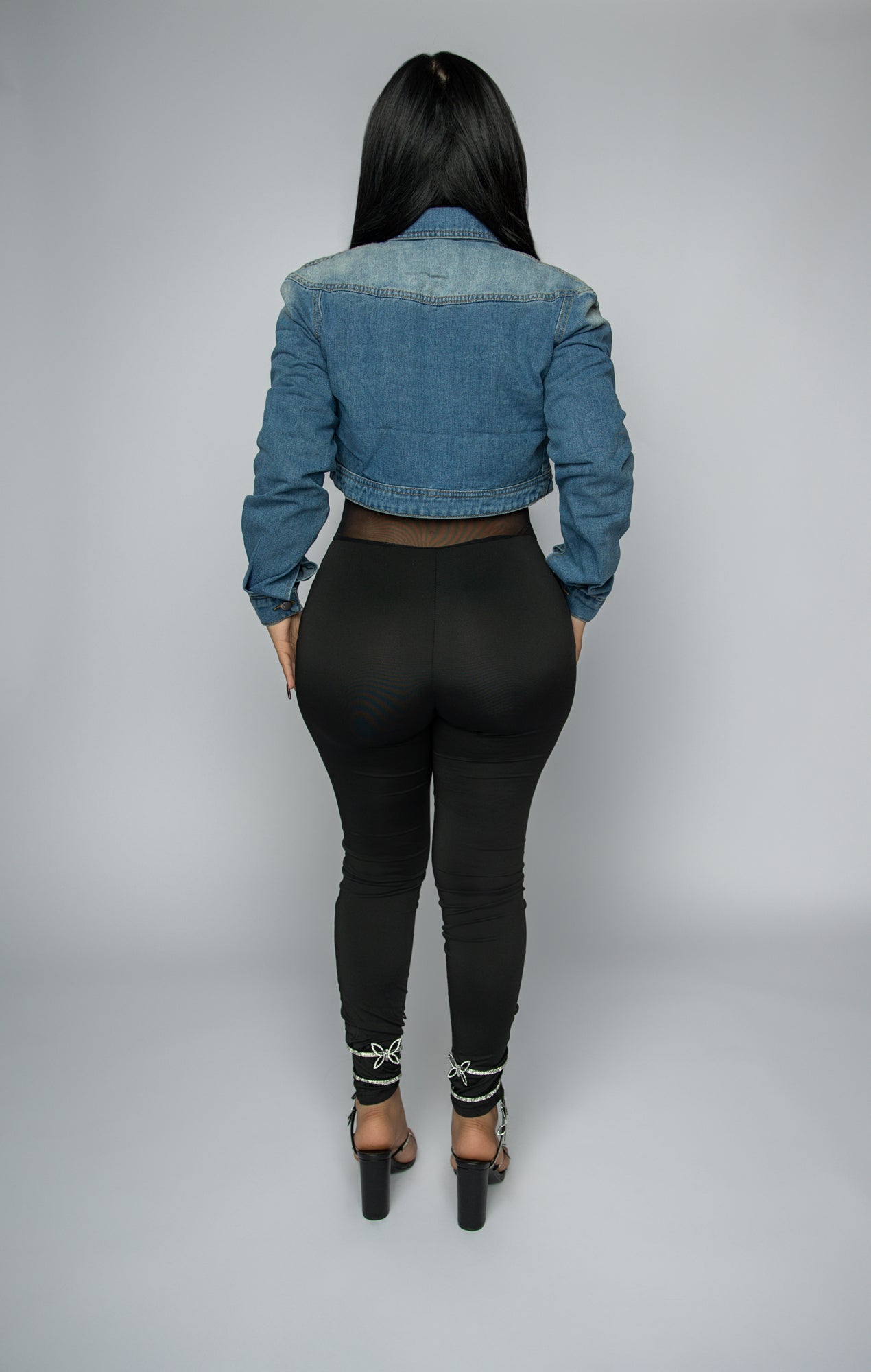Tatiana Denim Halter Top -