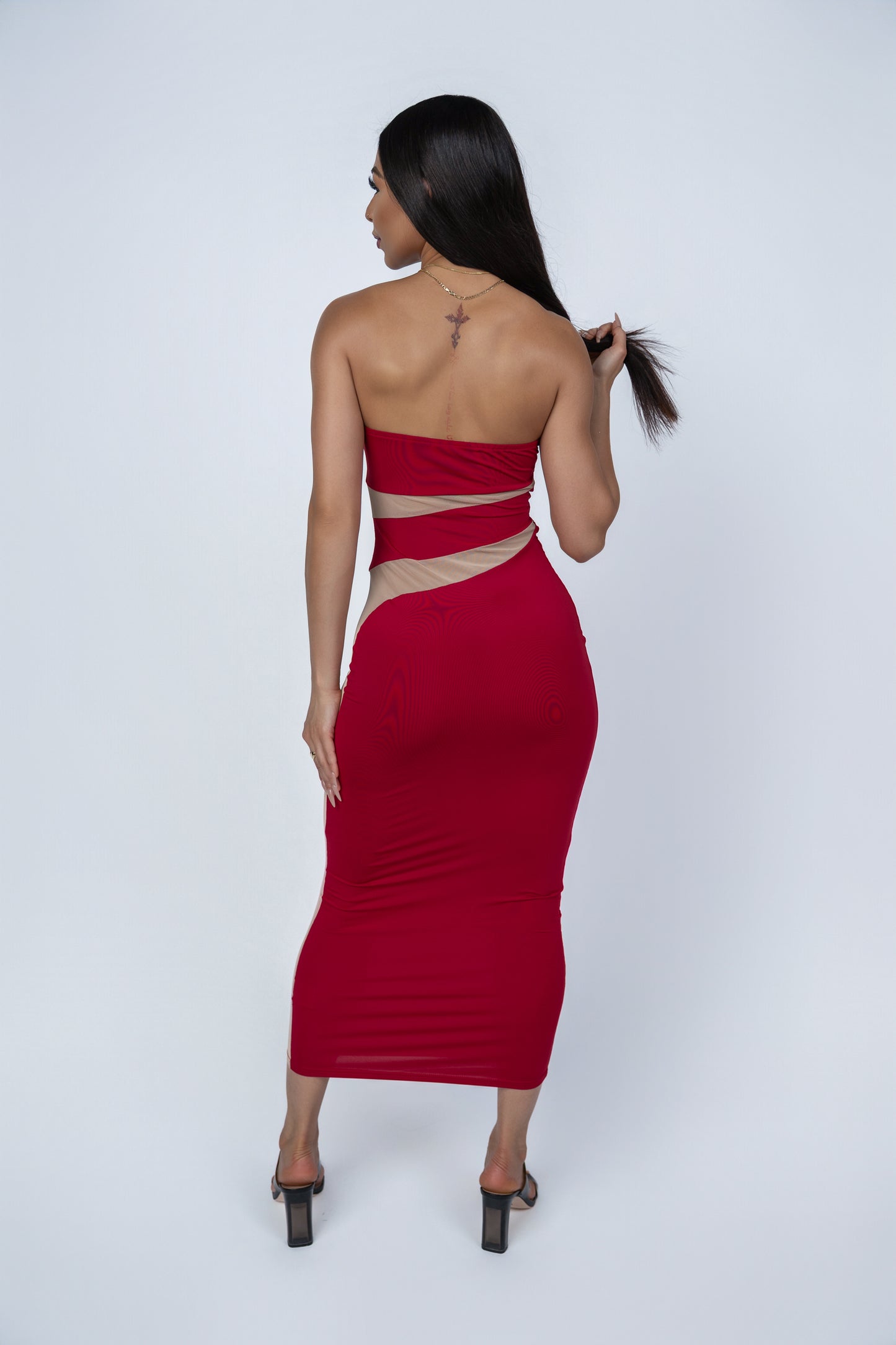 Lilya Off-the-Shoulder Maxi Dress