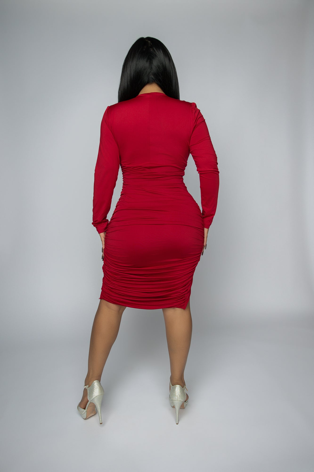 Stella Dress - Red